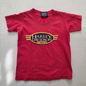 Vintage '92 Harley Davidson Topeka Tee 3t/4t